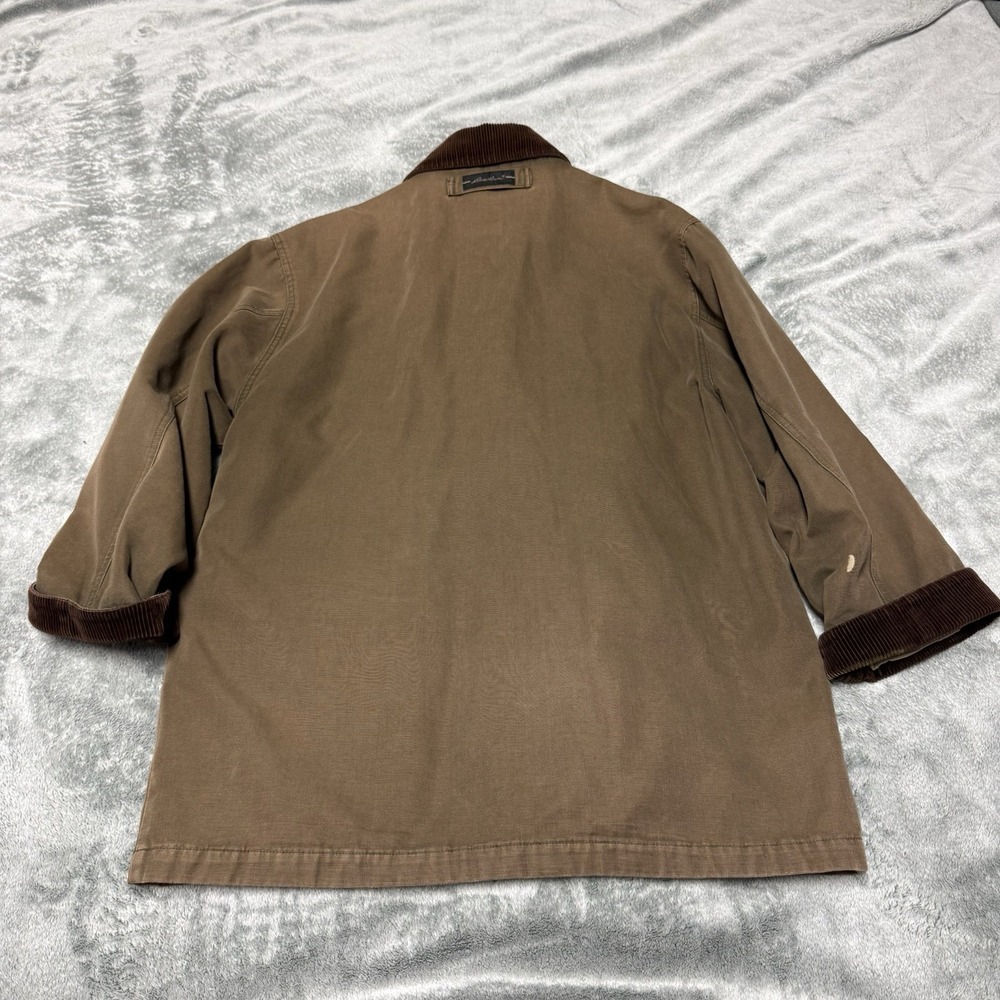 Eddie Bauer Barn Chore Jacket Men's Small Field Canvas Corduroy Collar - Picture 7 of 9